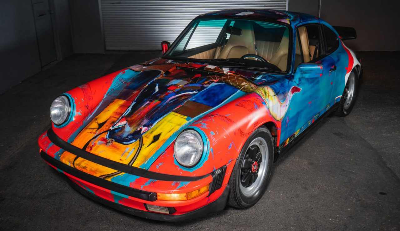 Quando l'arte incontra l'automobile...Porsche 911 Carrera Art Car
