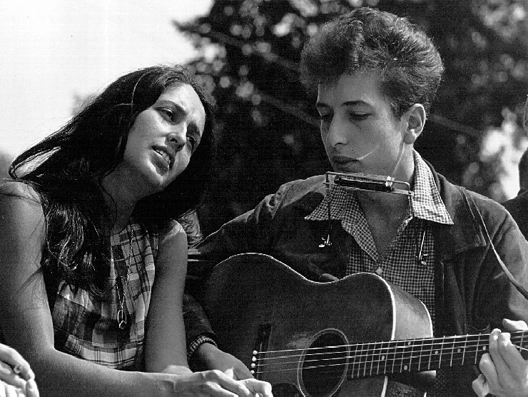 Bob Dylan e Joan Baez