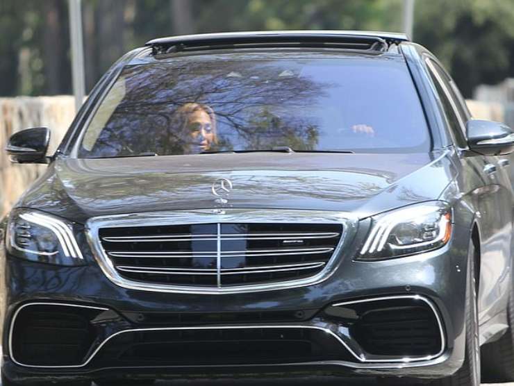 Jennifer Lopez Ben Affleck Mercedes Classe S 63