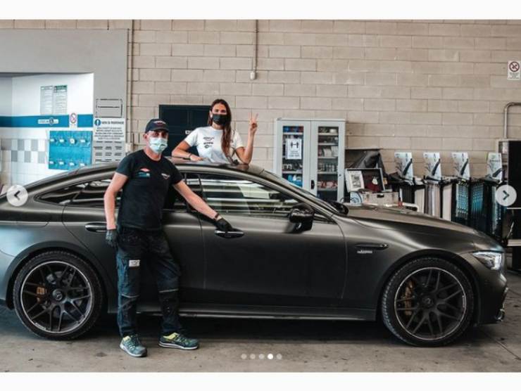 Carolina Marcialis da Vetrocar (Instagram)