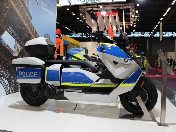 Il BMW CE 04 per le forze di polizia (web source)