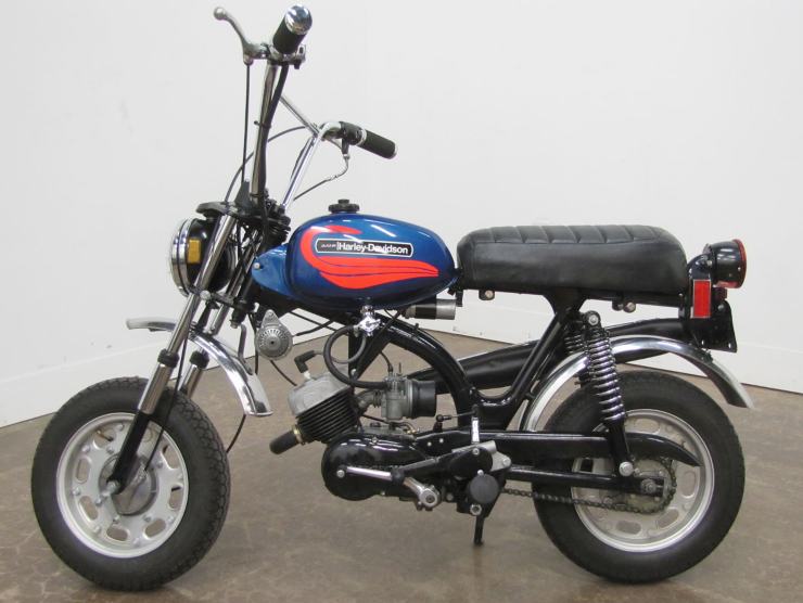 Harley Davidson mini moto Usa museo
