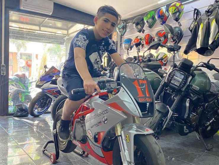 Ilyass Rider Bmw motocross Tony Cairoli sogno fuoristrada