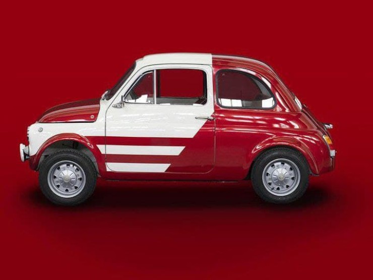 Fiat 500 livrea storia