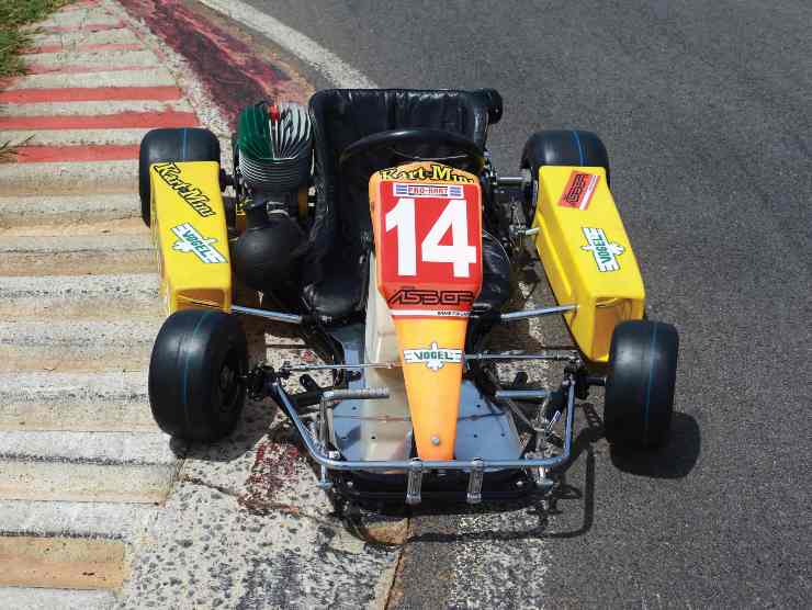 Il kart di Ayrton Senna