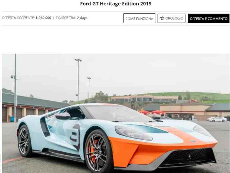 ford gt heritage edition