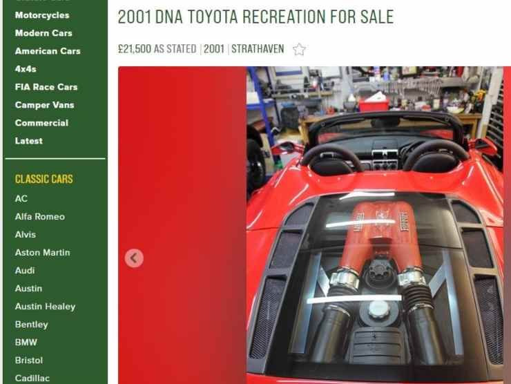 Toyota Recreation (Car and classic) annuncio