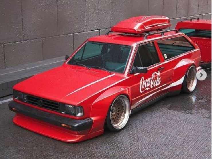 Volkswagen Fox Coca Cola (Instagram)