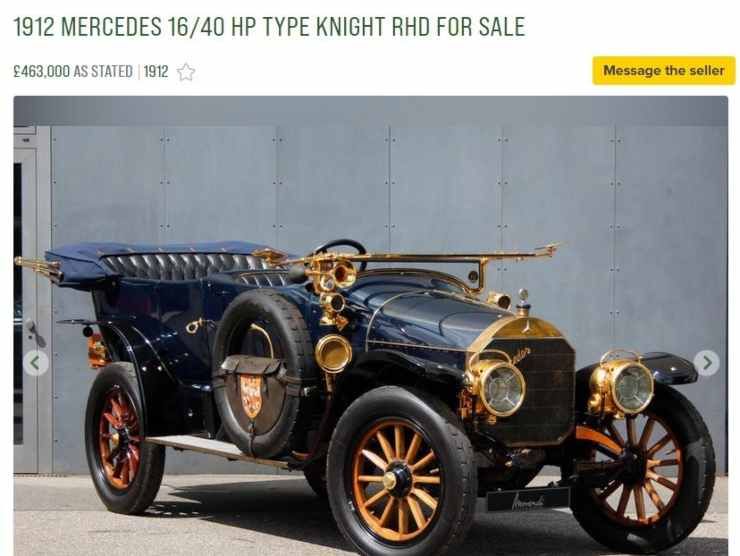 Mercedes Knight (Car & Classic) annuncio