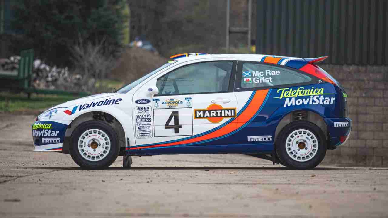 Ford Focus WRC (Silverstone Auctions) in evidenza