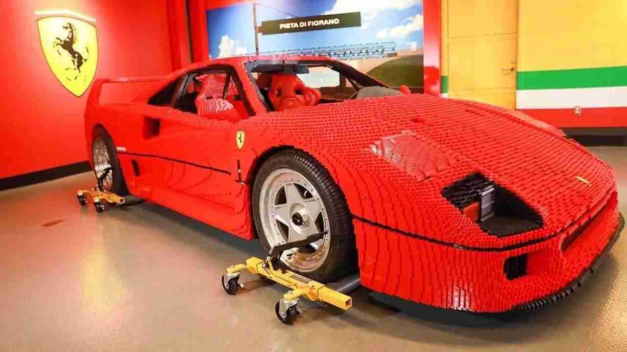 Ferrari f40 della Lego