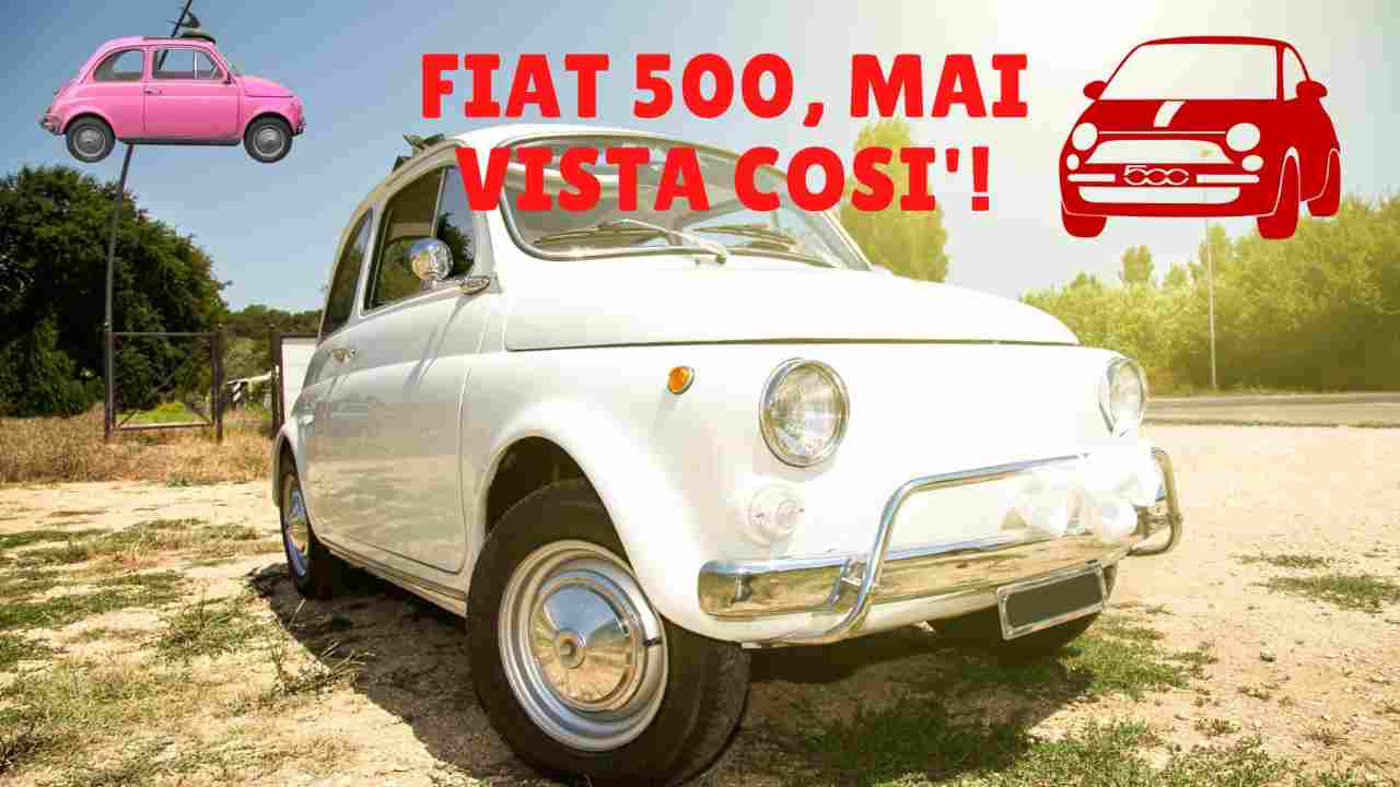 Fiat 500 (Web source) 18 luglio 2022 quattromania.it