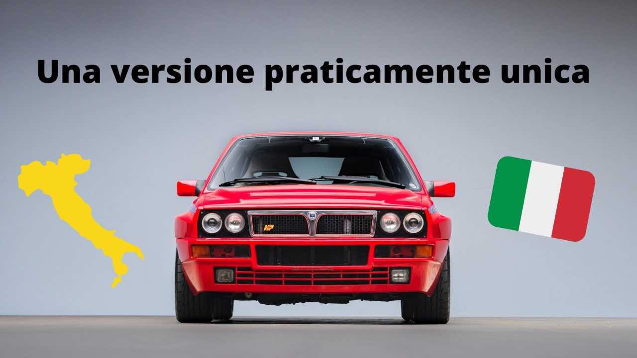 Lancia Delta HF Integrale: an incredible model for sale