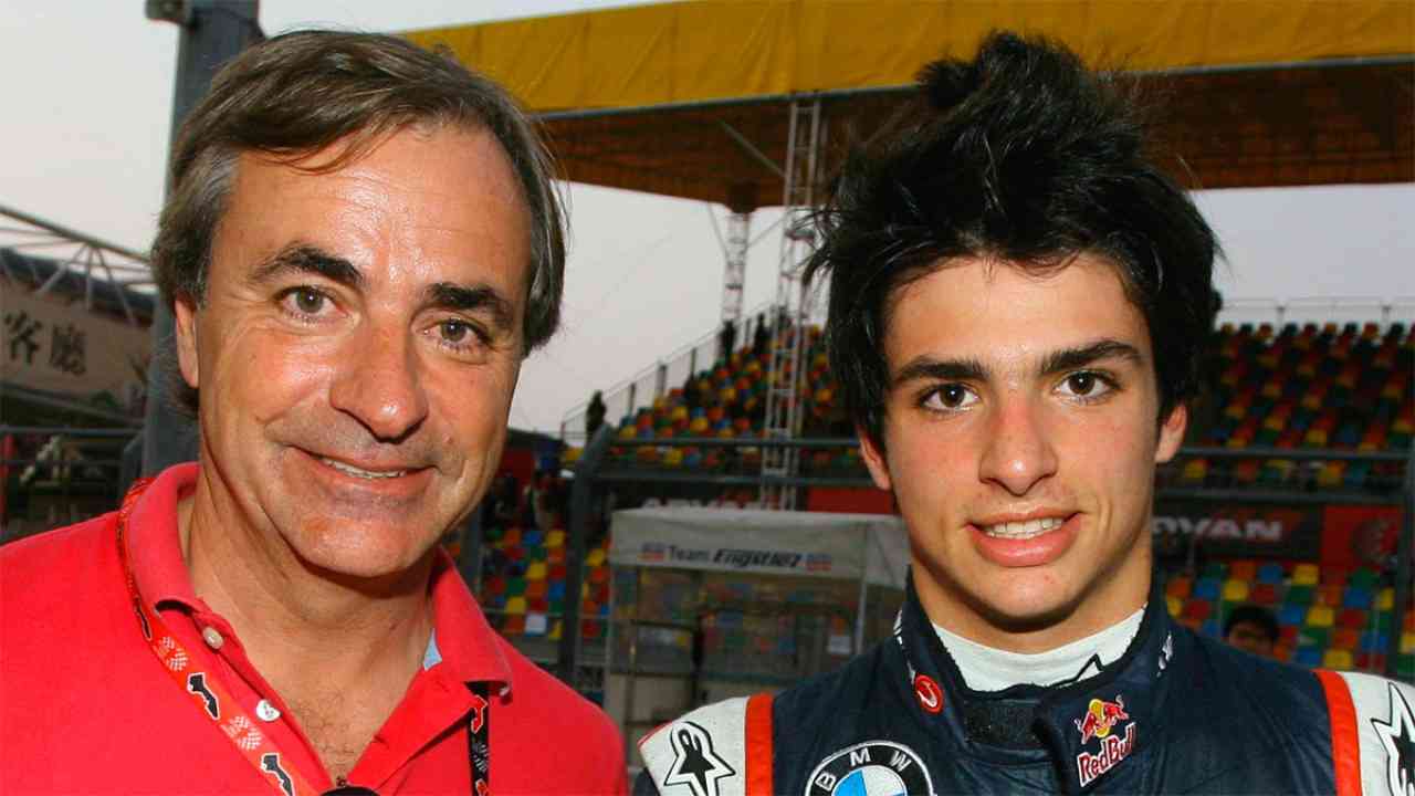Carlos Sainz Jr. e il padre