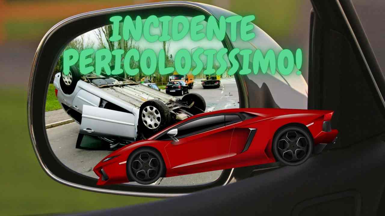 Incidente Lamborghini (Web source) 17 agosto 2022 quattromania.it