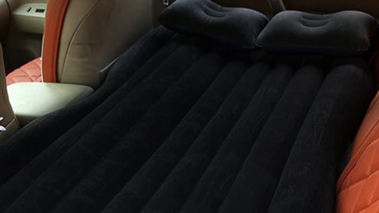 Mattress suitable for sleeping in the car
