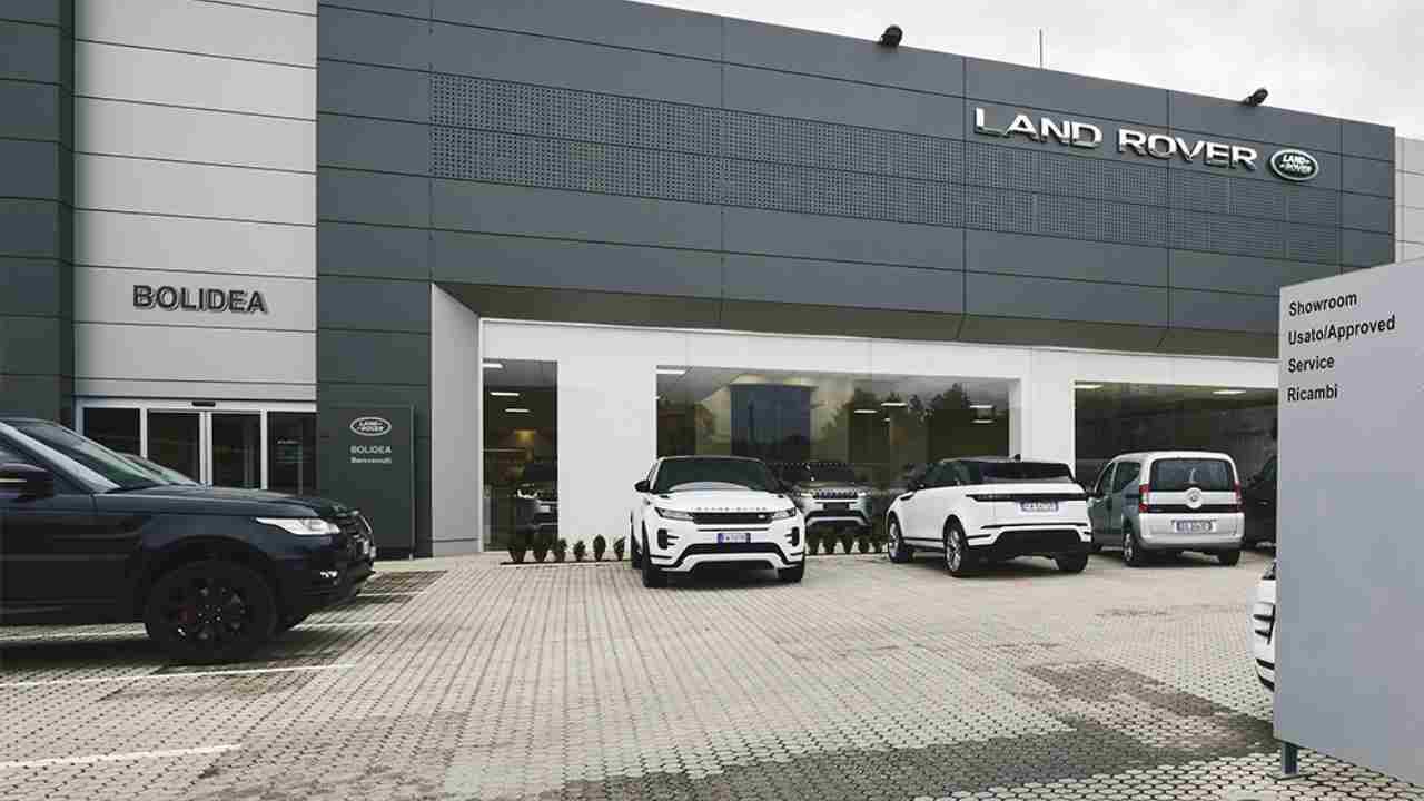 Una delle tante concessionarie di Land Rover