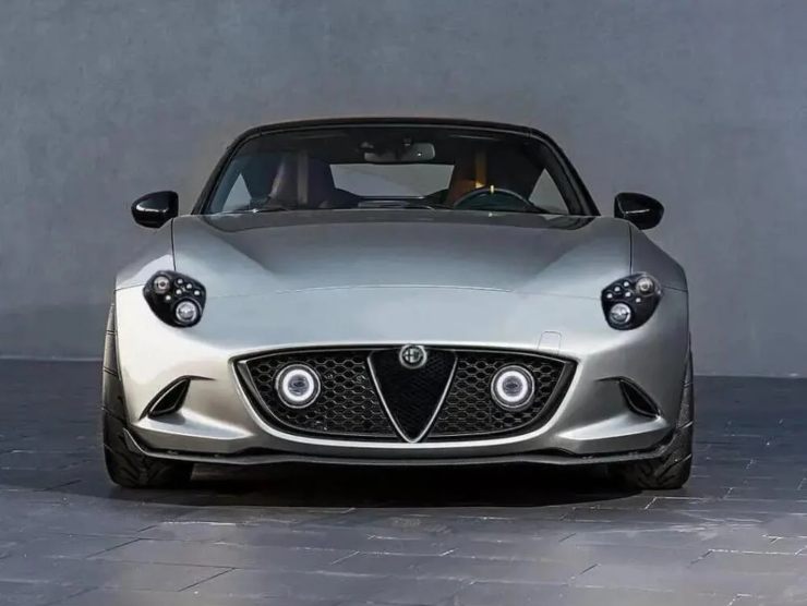 Alfa Romeo Spider MX5 concept (Web source) 4 settembre 2022 quattromania.it