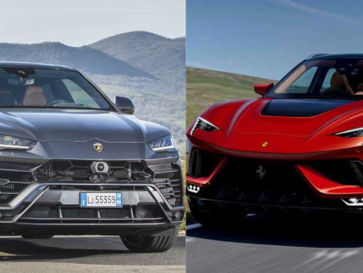Ferrari Purosangue verso Lamborghini Urus 19 settembre 2022 quattromania.it