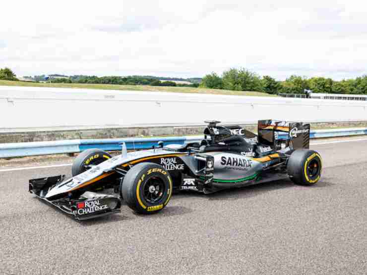 Force India in vendita (Bonhams) 8 settembre 2022 quattromania.it