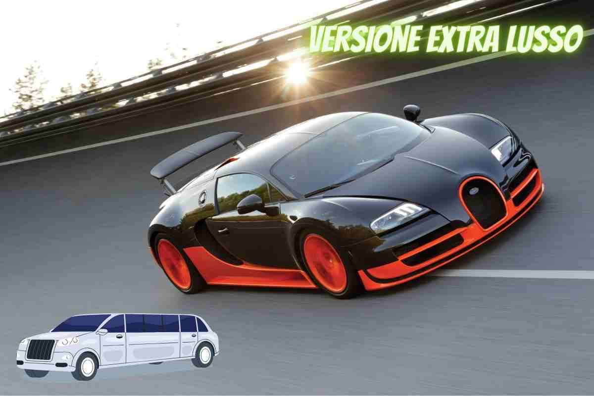 Veyron Bugatti versione limo 