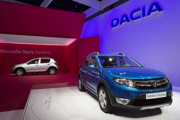Dacia Sandero batte la Fiat