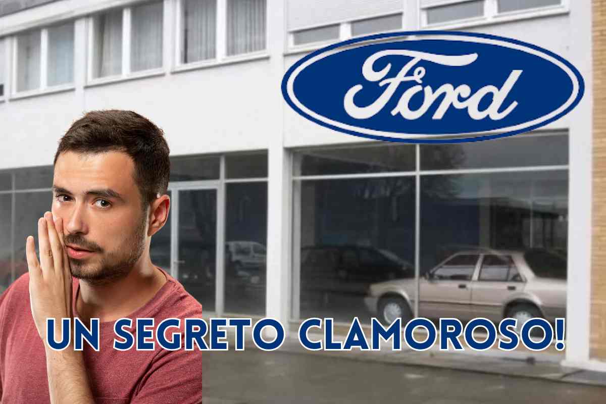 Il segreto rivelato dalla concessionaria Ford