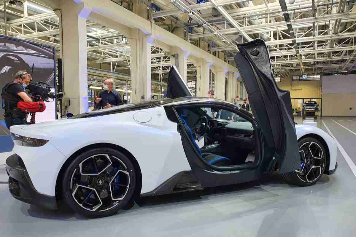 La produzione della Maserati