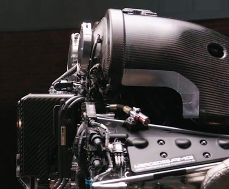 Power Unit assenza della cinghia di distribuzione