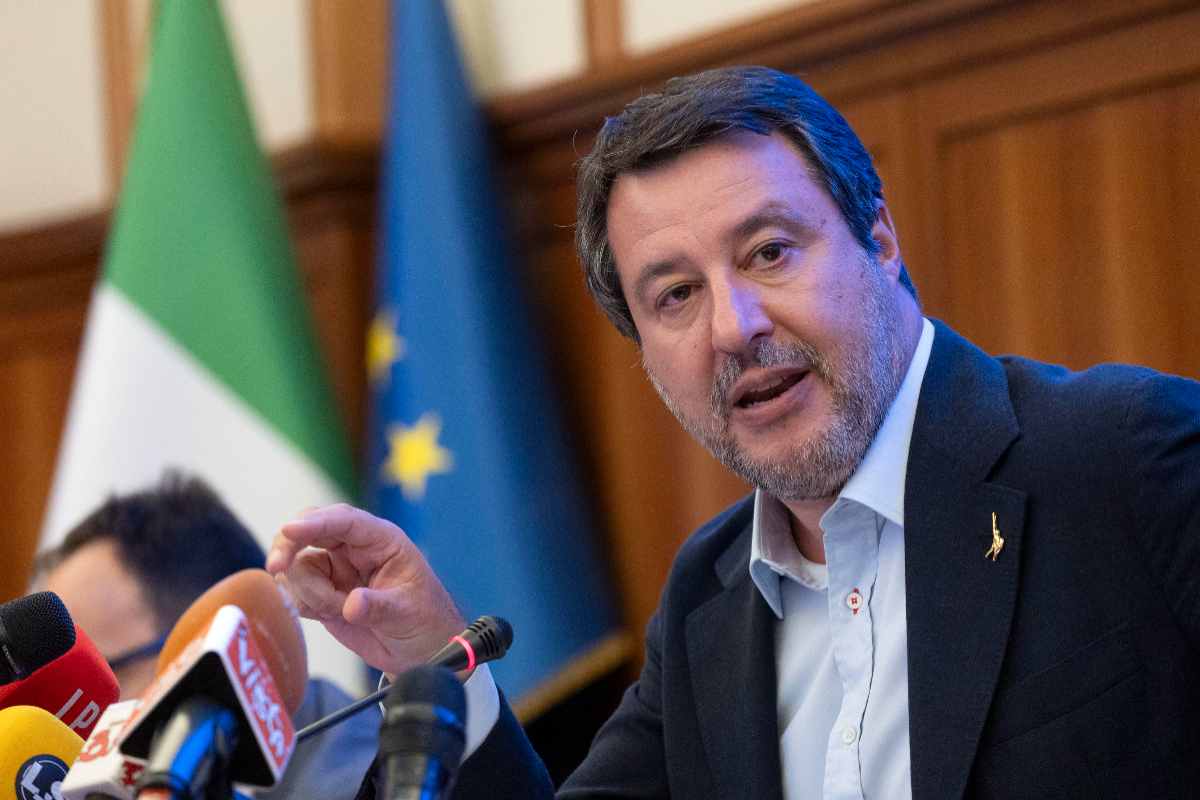 Salvini in merito al Ponte sullo Stretto
