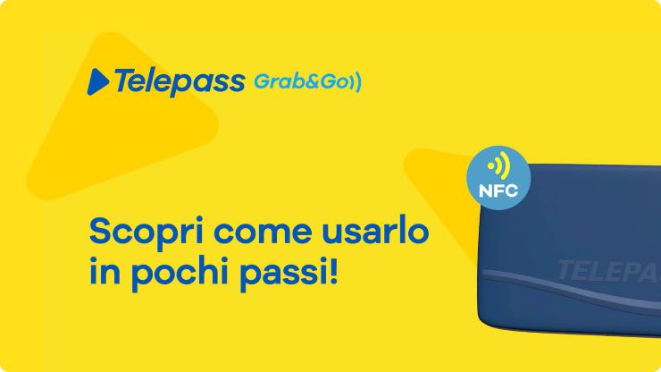 Telepass Grab&Go costa un euro al giorno