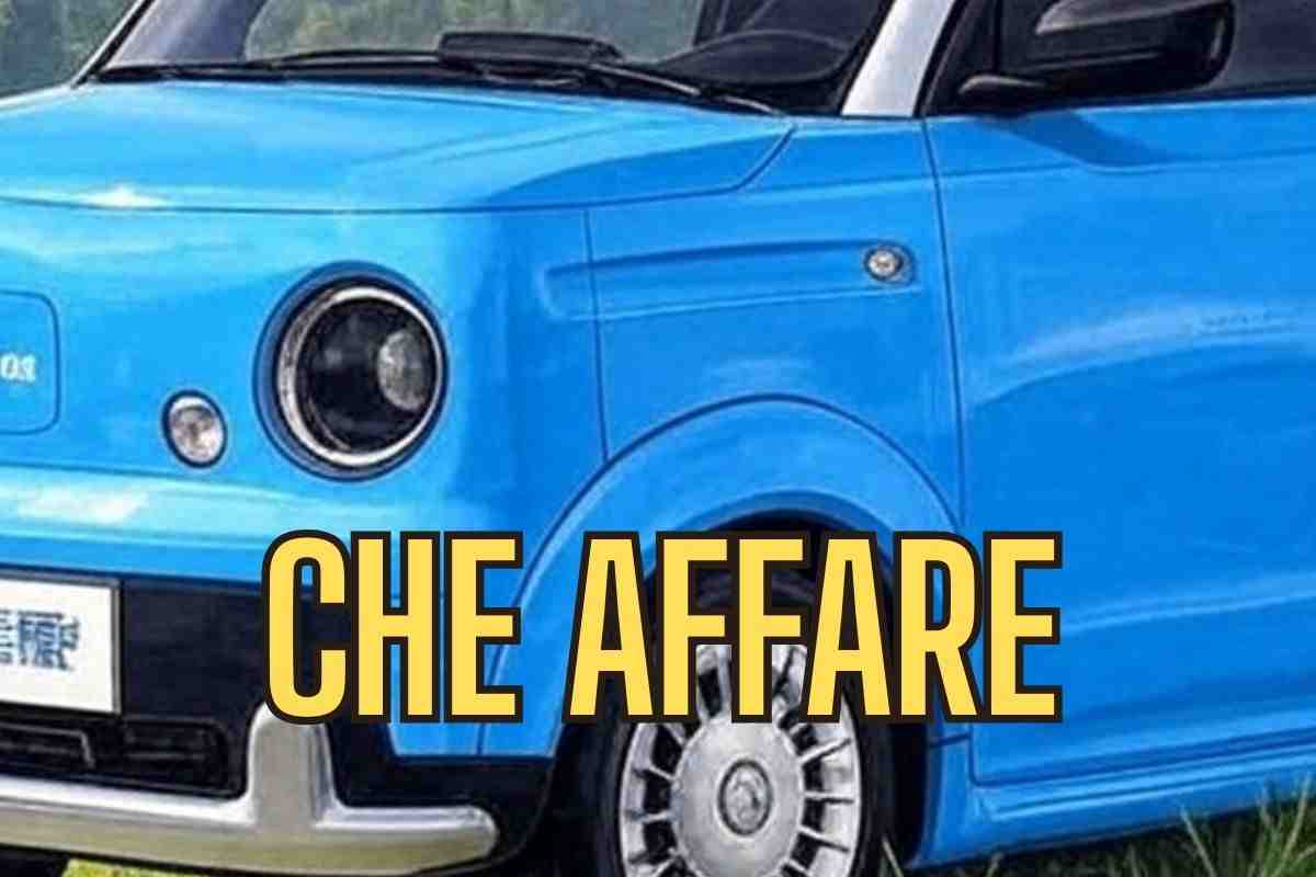 Dalla Cina arriva un’auto a soli 4.000 euro: perfetta per la città ed è super tecnologica